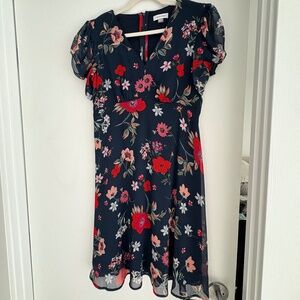 Calvin Klein Floral Mini One Piece